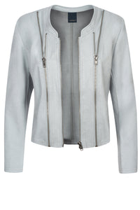 Athena Faux Leather Jacket - Skyway