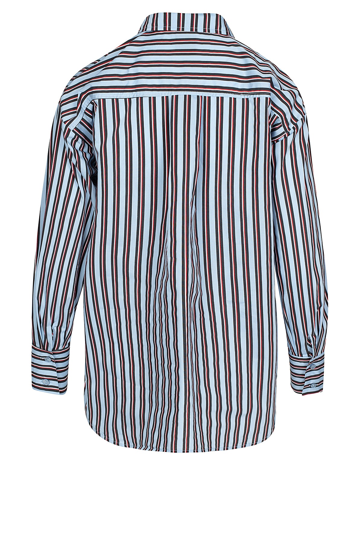 LUXZUZ // ONE TWO Gertantu Shirt Shirt 526 Della Robbia Blue