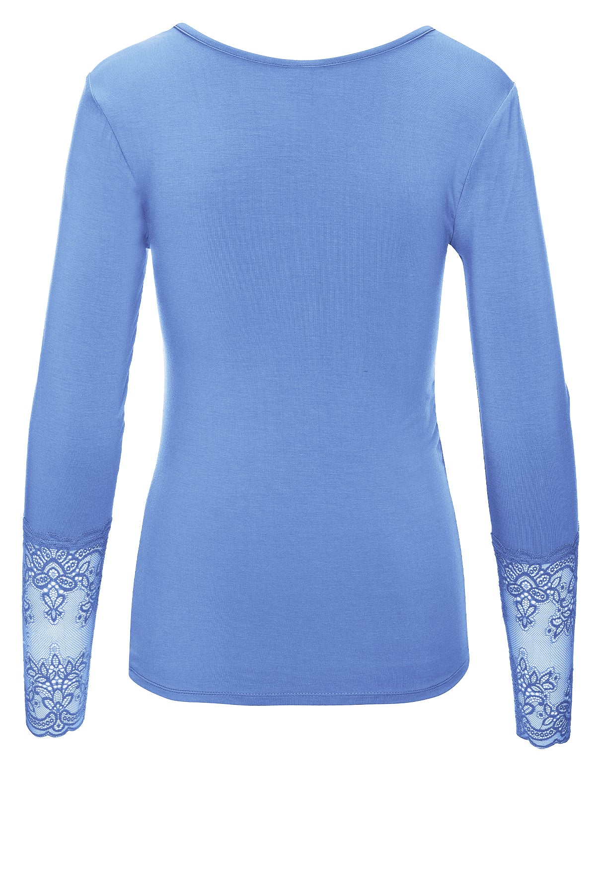 LUXZUZ // ONE TWO Gitte Bamboo T-Shirt 514 Cashmere Blue