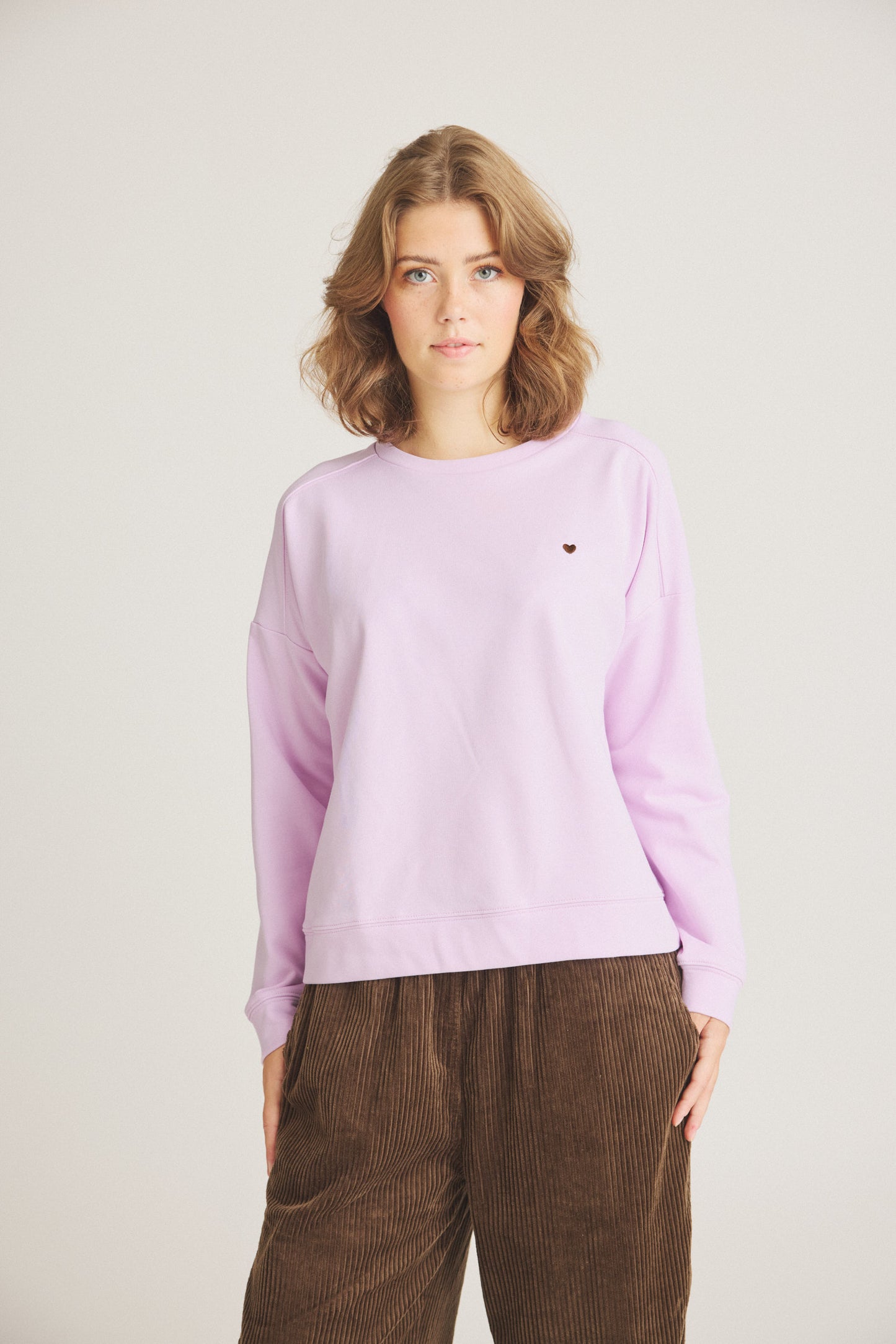 LUXZUZ // ONE TWO Jeanie Sweat Sweat 328 Pink Lavender