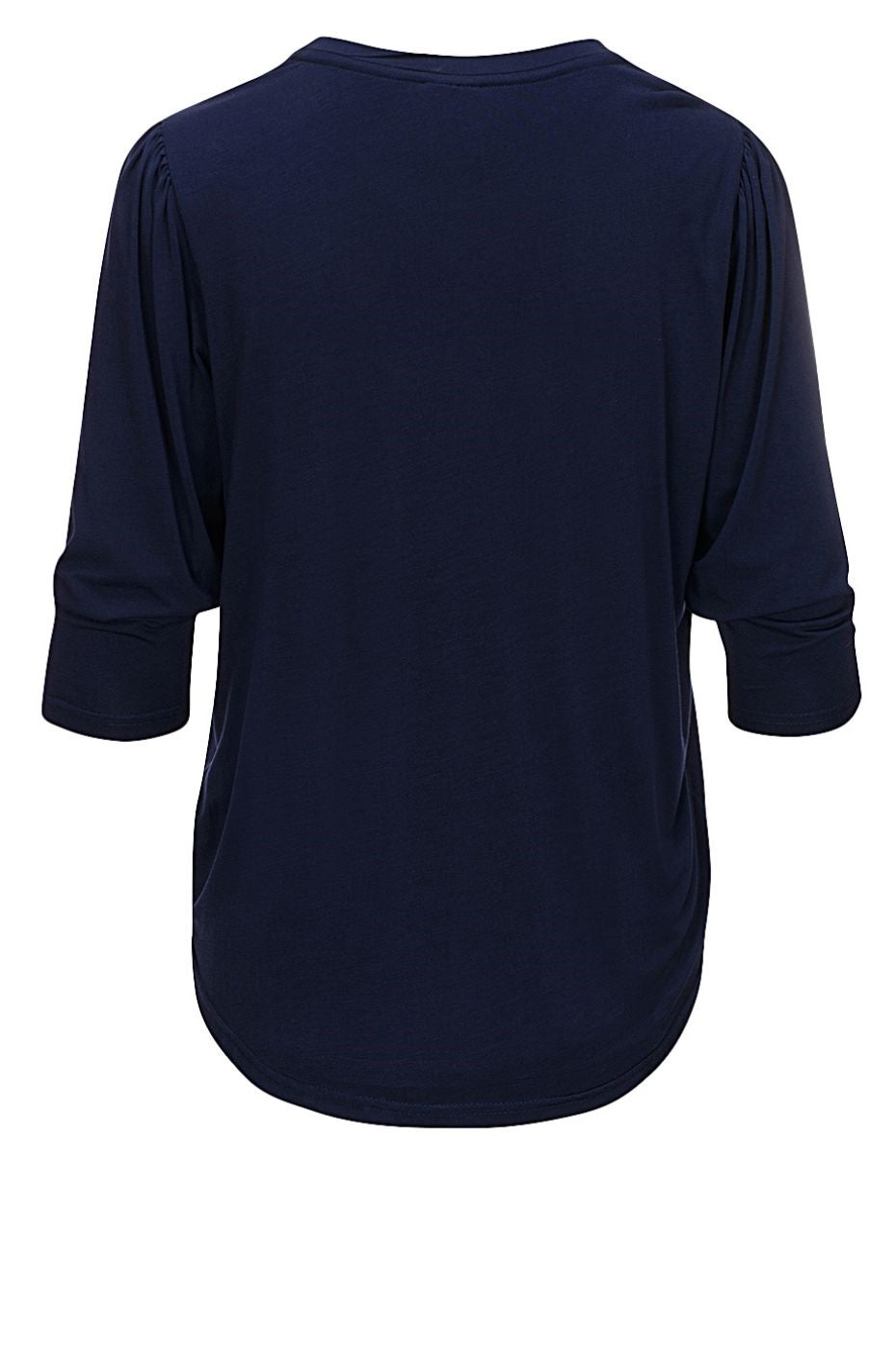 LUXZUZ // ONE TWO Lailong Bamboo T-Shirt 577 Night Blue