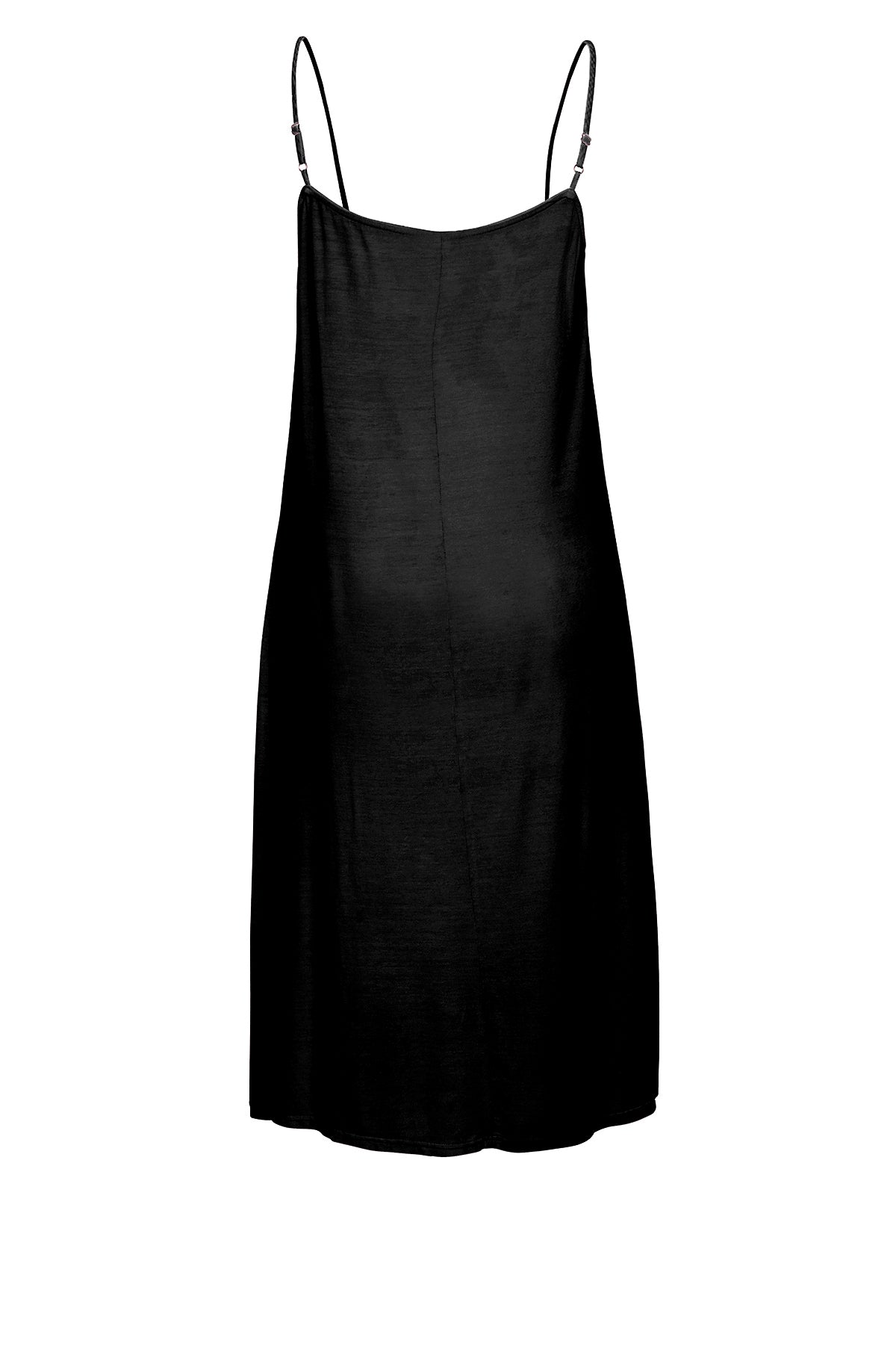 LUXZUZ // ONE TWO Melie Medi-Slip Dress Dress 999 Black
