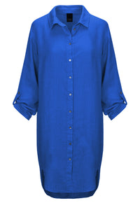 Osa Long Shirt - Dazzling Blue