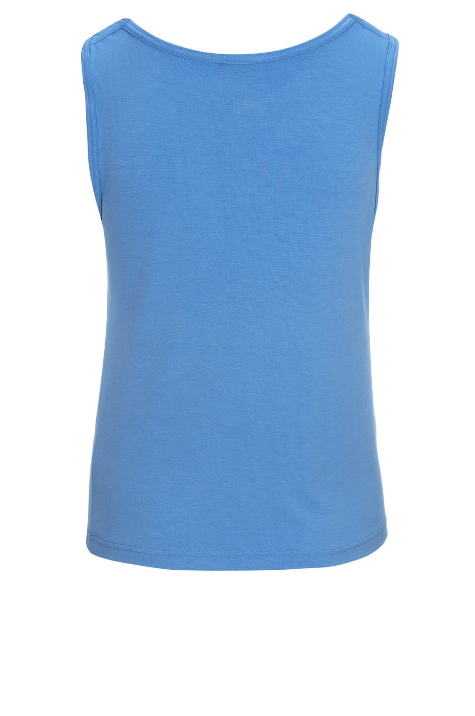 LUXZUZ // ONE TWO Pian Bamboo Top 514 Cashmere Blue