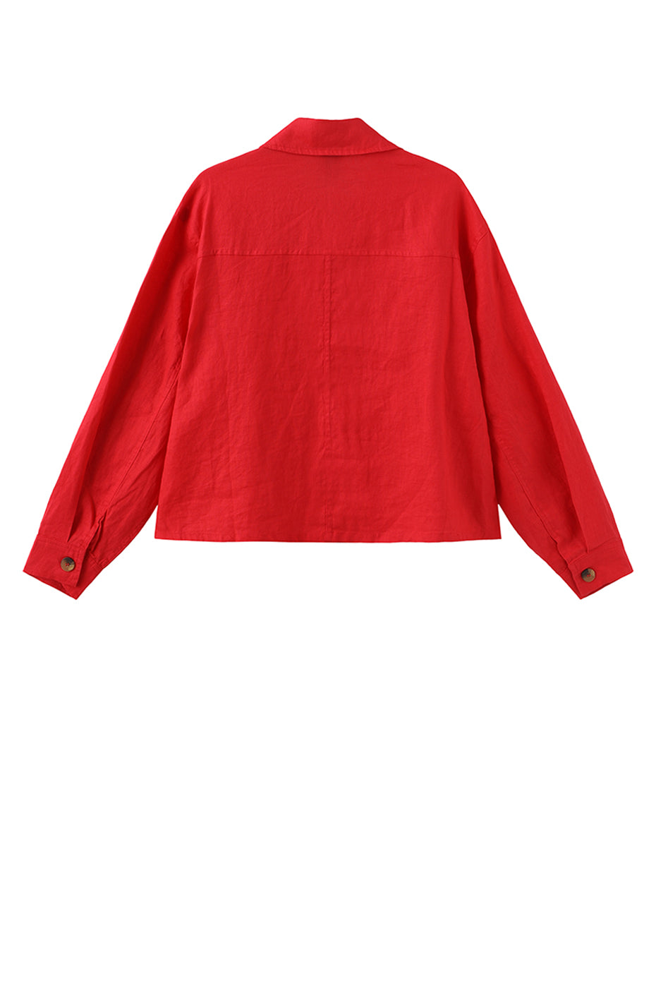 LUXZUZ // ONE TWO Ruby Shirt Shirt 349 Flame Scarlet