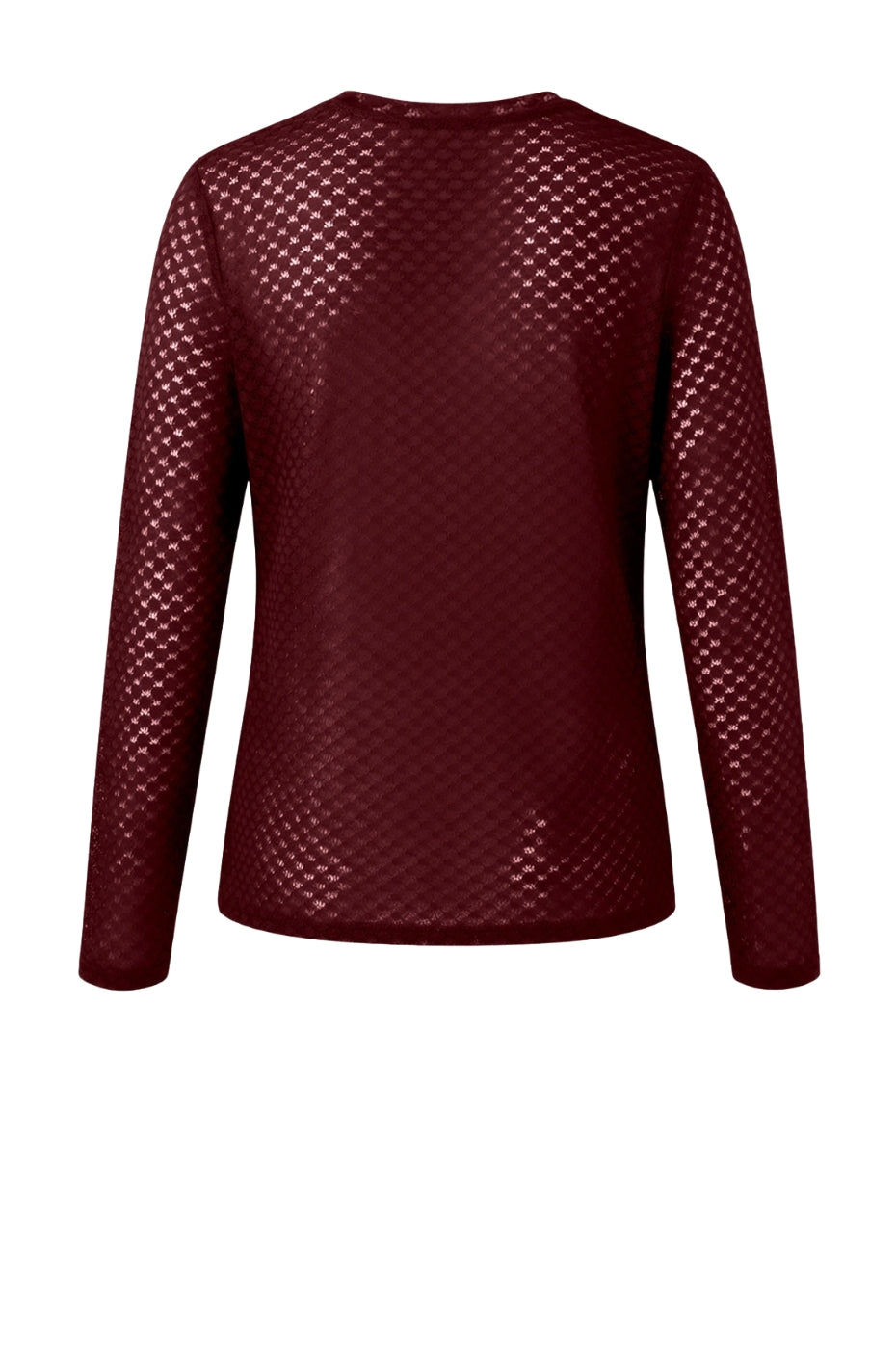 LUXZUZ // ONE TWO Segberg Lace T-shirt T-Shirt 444 Plum