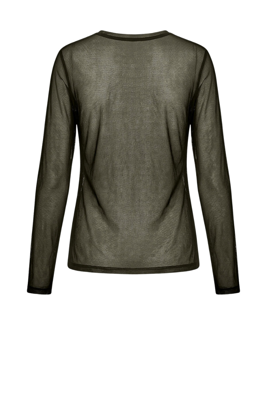 LUXZUZ // ONE TWO Segberg Mesh T Shirt T-Shirt 637 Dusty Olive