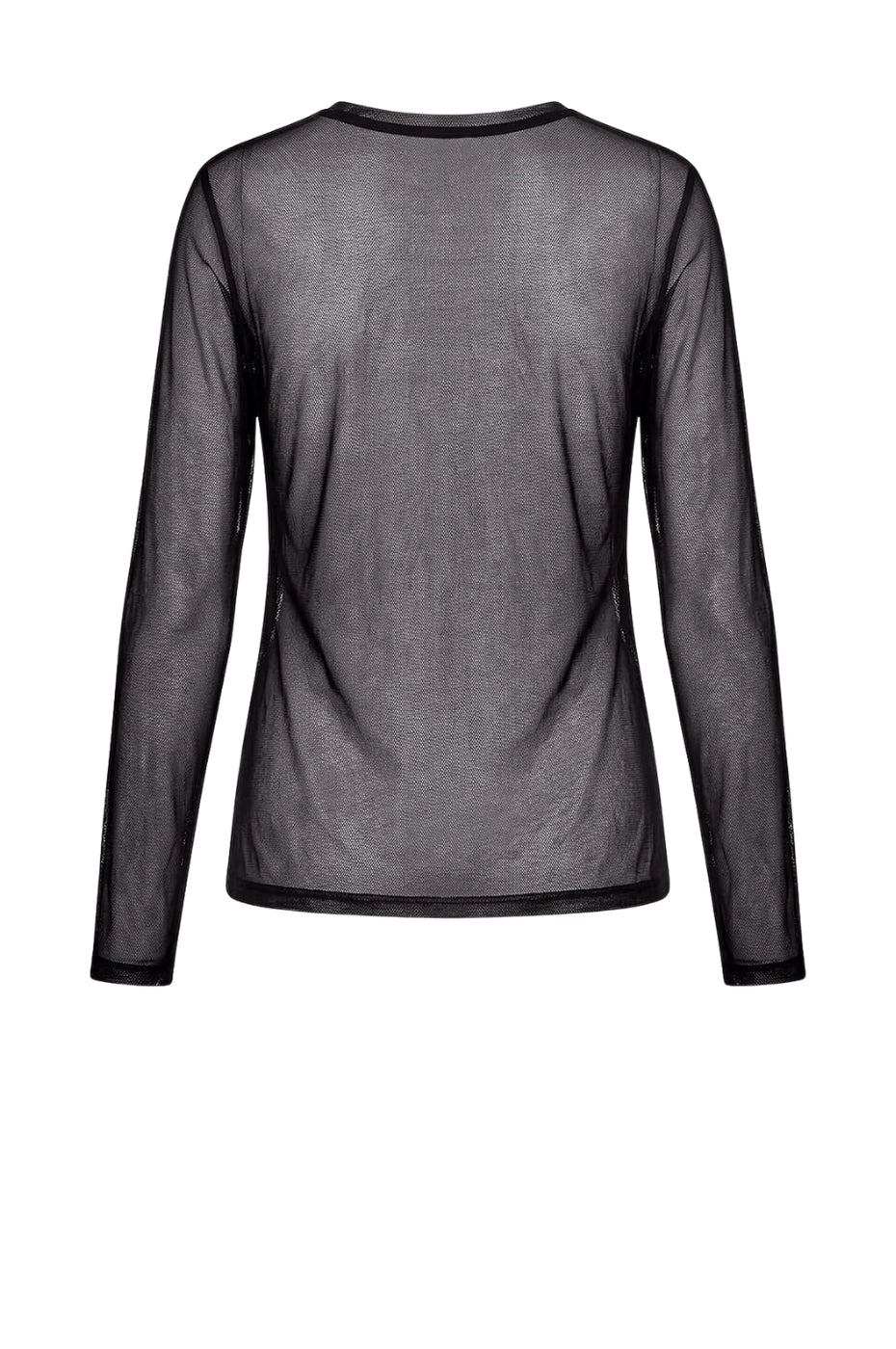 LUXZUZ // ONE TWO Segberg Mesh T Shirt T-Shirt 999 Black