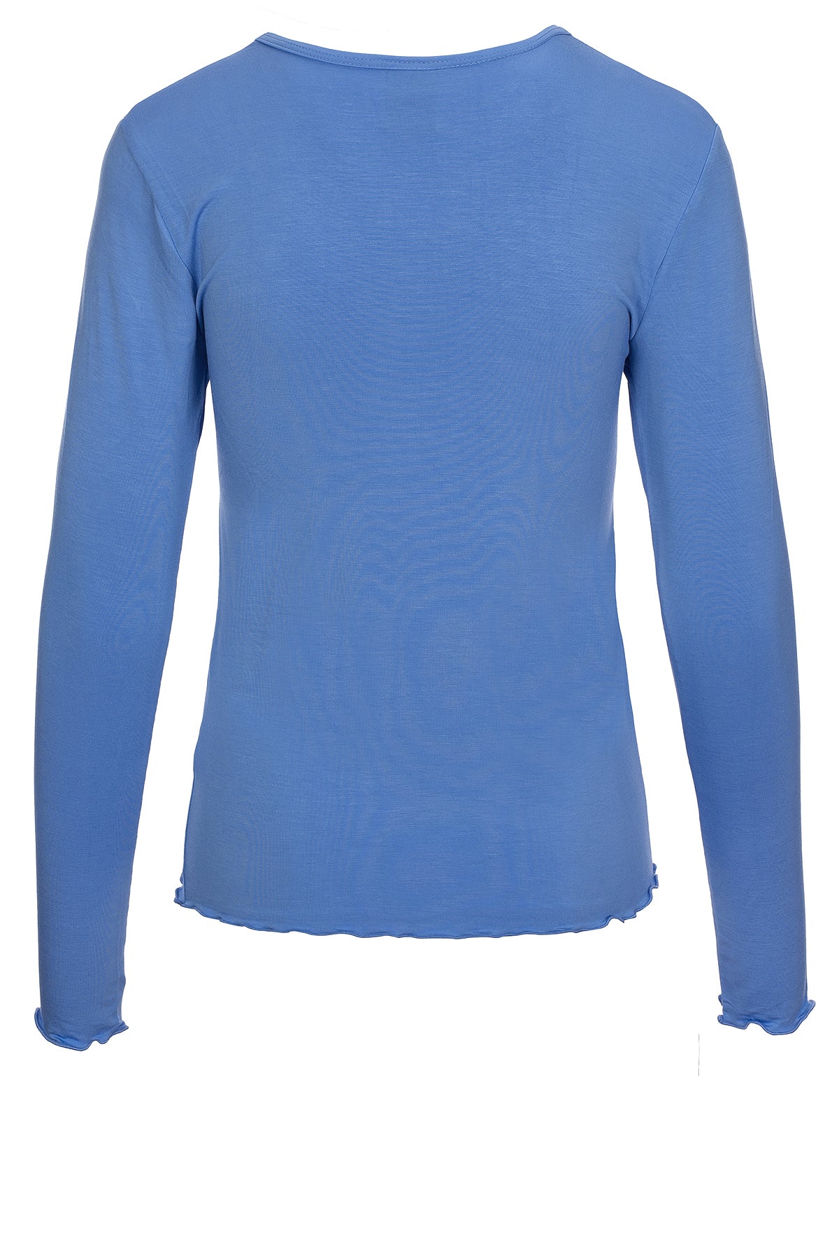 LUXZUZ // ONE TWO Sigba Bamboo T-shirt T-Shirt 514 Cashmere Blue