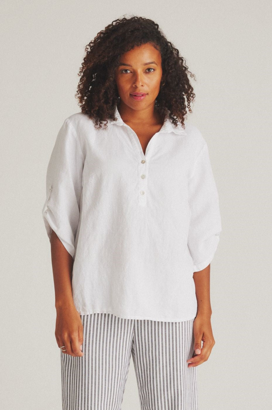 LUXZUZ // ONE TWO Siwaia Blouse Blouse 901 White
