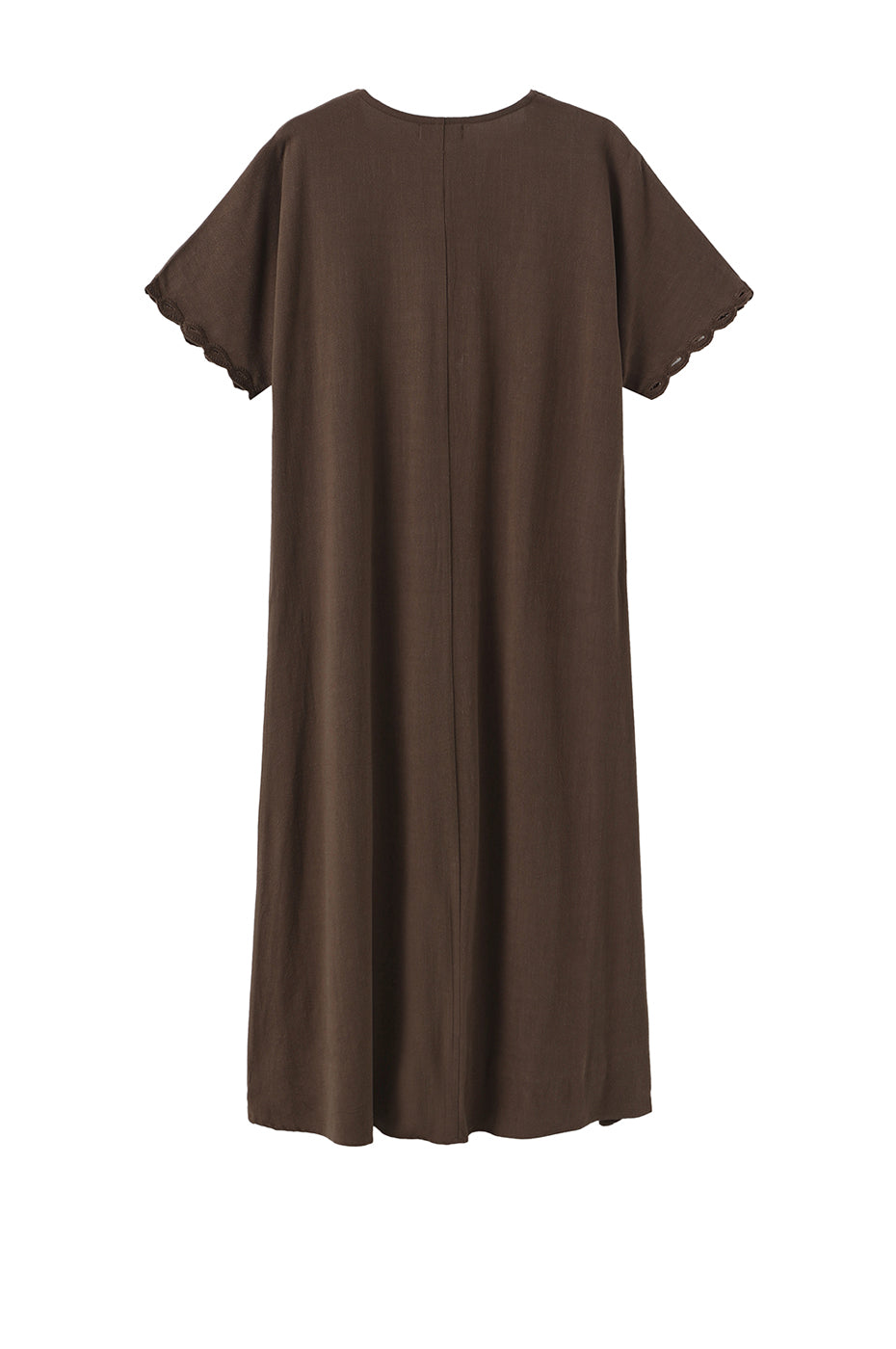 LUXZUZ // ONE TWO Vanessa Dress Dress Dark Brown 7090