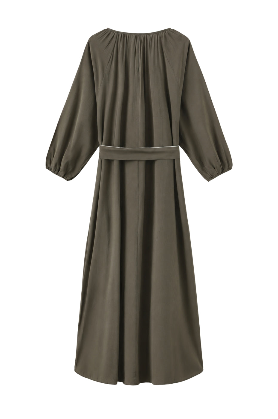 LUXZUZ // ONE TWO Varinka Dress Dress Army Green 6330