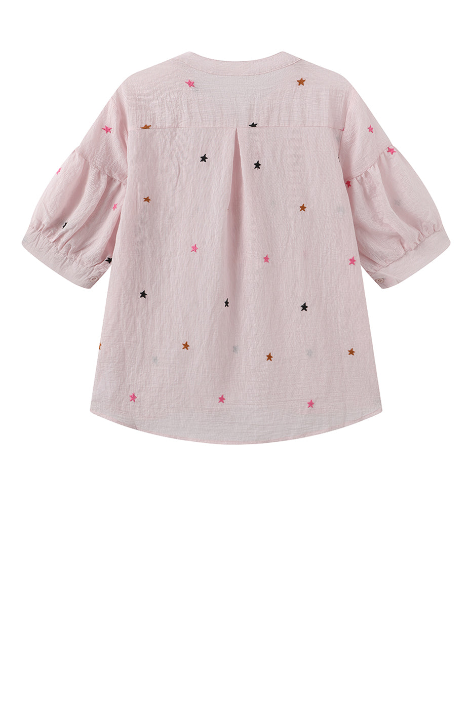 LUXZUZ // ONE TWO Vibse Blouse Blouse Light Pink 3005