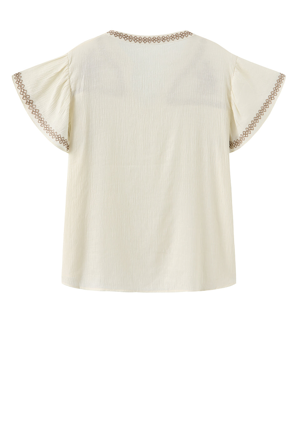 LUXZUZ // ONE TWO Vika Blouse Blouse Cream 7037