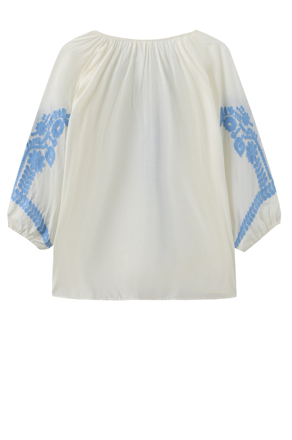 LUXZUZ // ONE TWO Viktoria Blouse Blouse Blue 5001