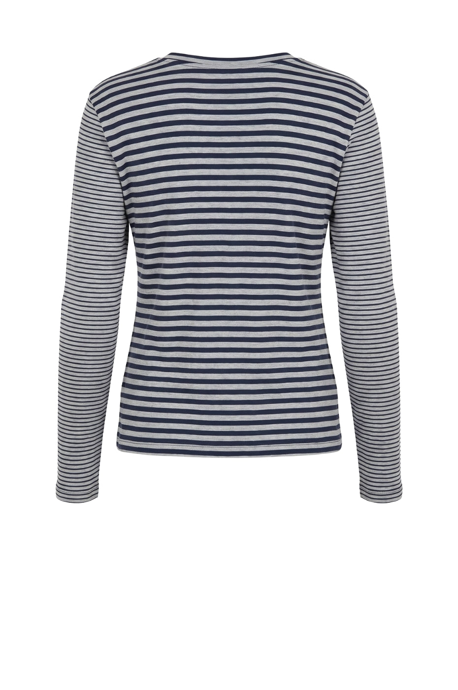 LUXZUZ // ONE TWO Zegzag Stripe T-shirt T-Shirt 577 Night Blue