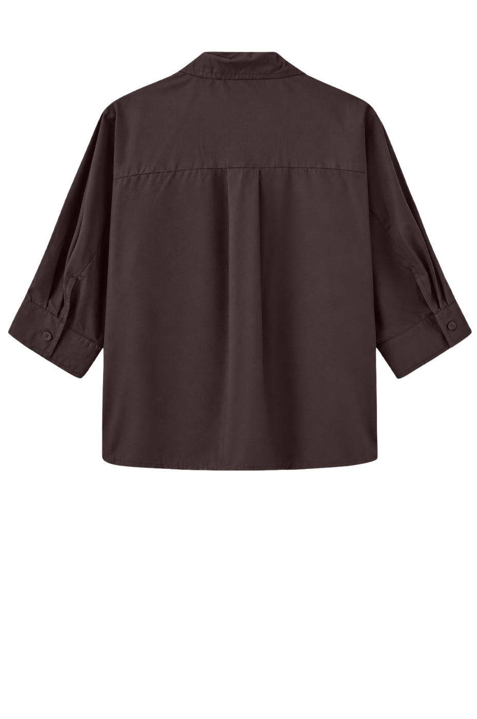 LUXZUZ // ONE TWO Zia Shirt Shirt 793 Chocolate Plum