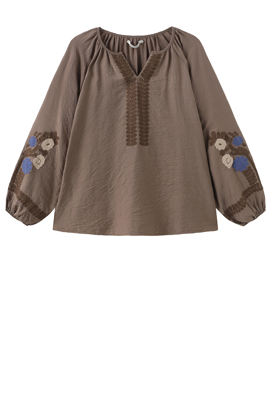 LUXZUZ // ONE TWO Adel Blouse Blouse 774 Granola