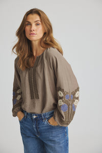 Adel Blouse - Granola