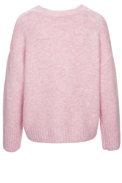 LUXZUZ // ONE TWO Agneta Knit Knit 322 Pink Lady