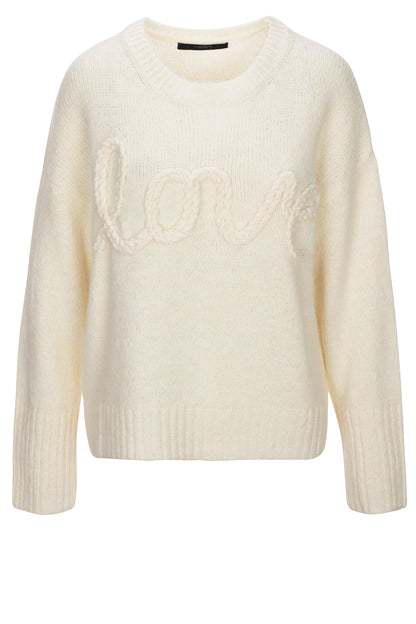 LUXZUZ // ONE TWO Agneta Knit Knit 737 Cream