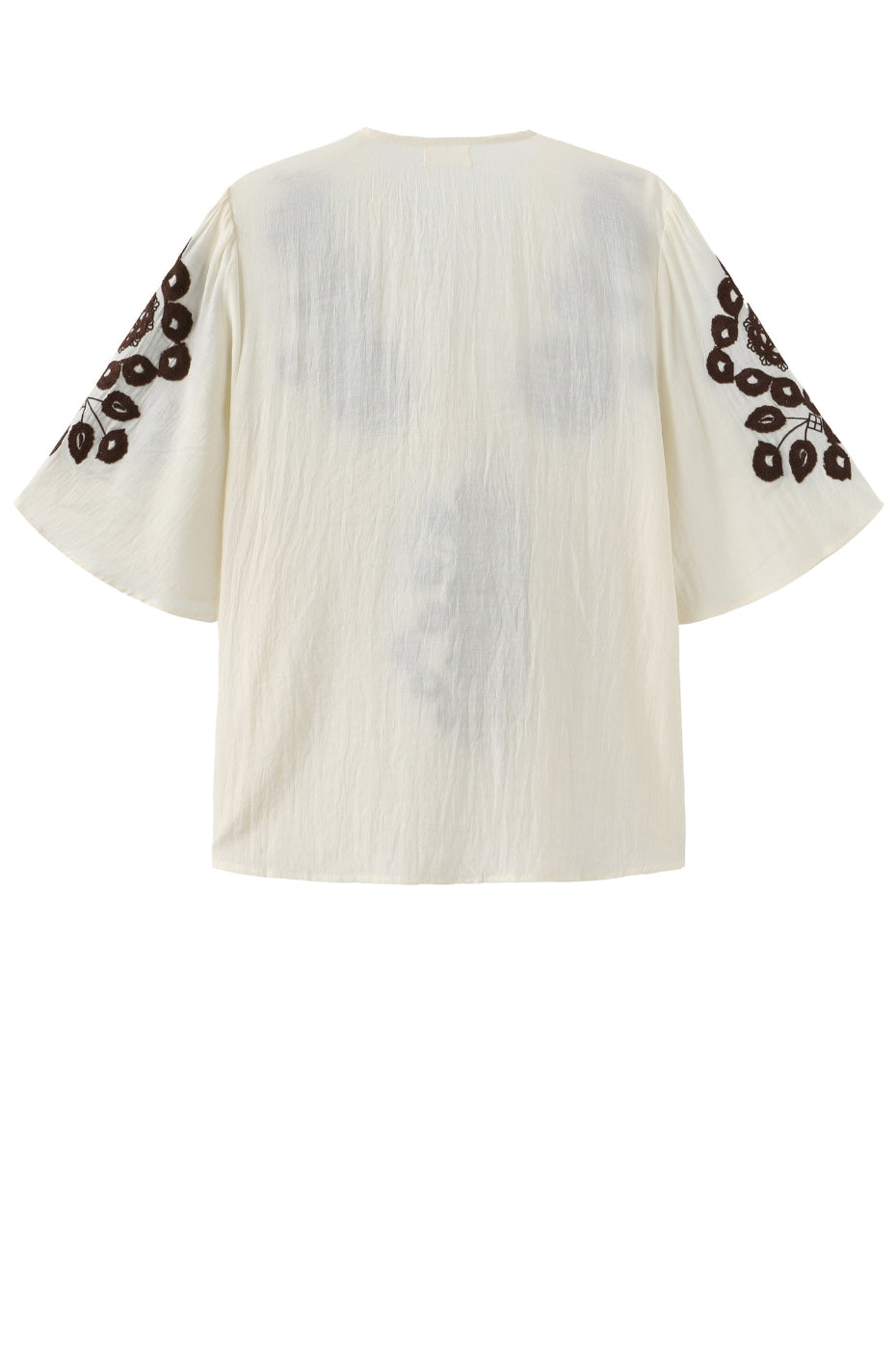 LUXZUZ // ONE TWO Agnethe Blouse Blouse 795 Coffee Bean