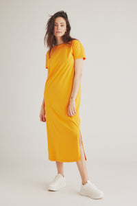 Aima Dress - Flame Orange