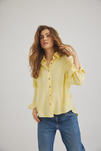 Aimi Blouse - Soft Yellow