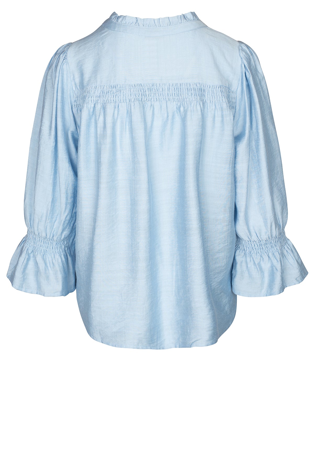 LUXZUZ // ONE TWO Aino Shirt Shirt 510 Chambray Blue