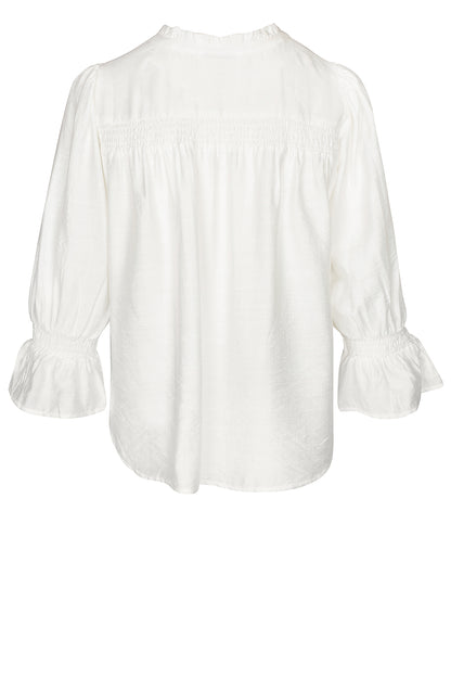 LUXZUZ // ONE TWO Aino Shirt Shirt 737 Cream