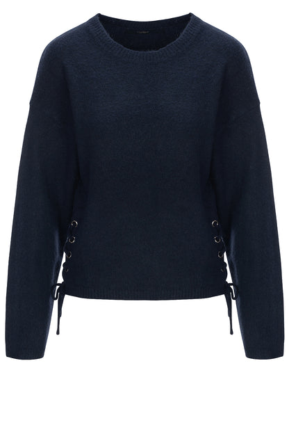 LUXZUZ // ONE TWO Albertine Knit Knit 575 Navy Blue