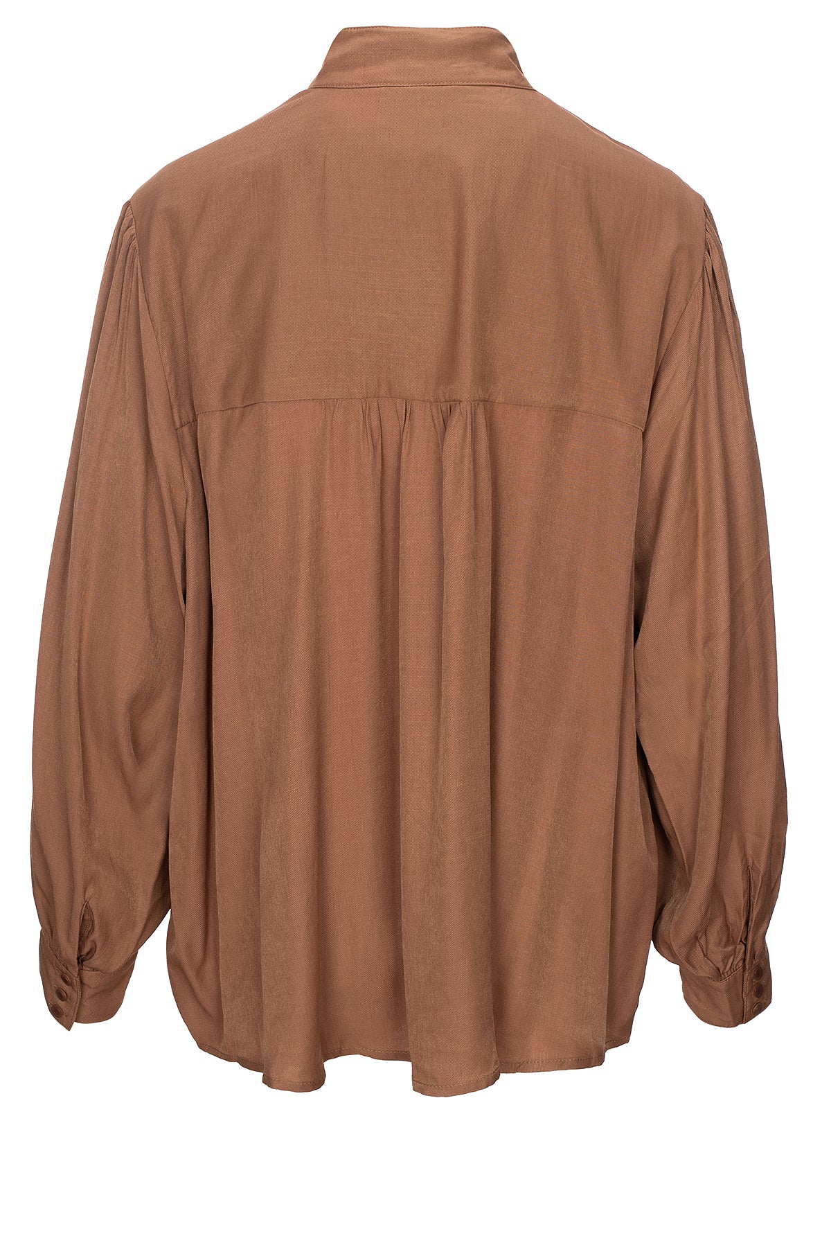 LUXZUZ // ONE TWO Albine Shirt Shirt 707 Toffee