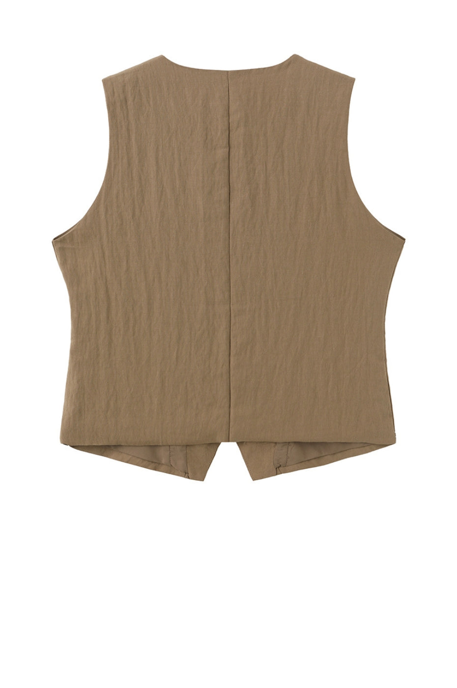 LUXZUZ // ONE TWO Alessandra Vest Vest Dark Sand 7055