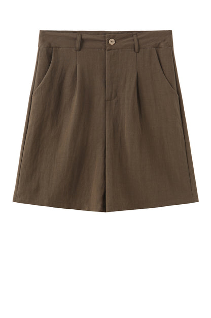 LUXZUZ // ONE TWO Alexandra Shorts Shorts Army Green 6330