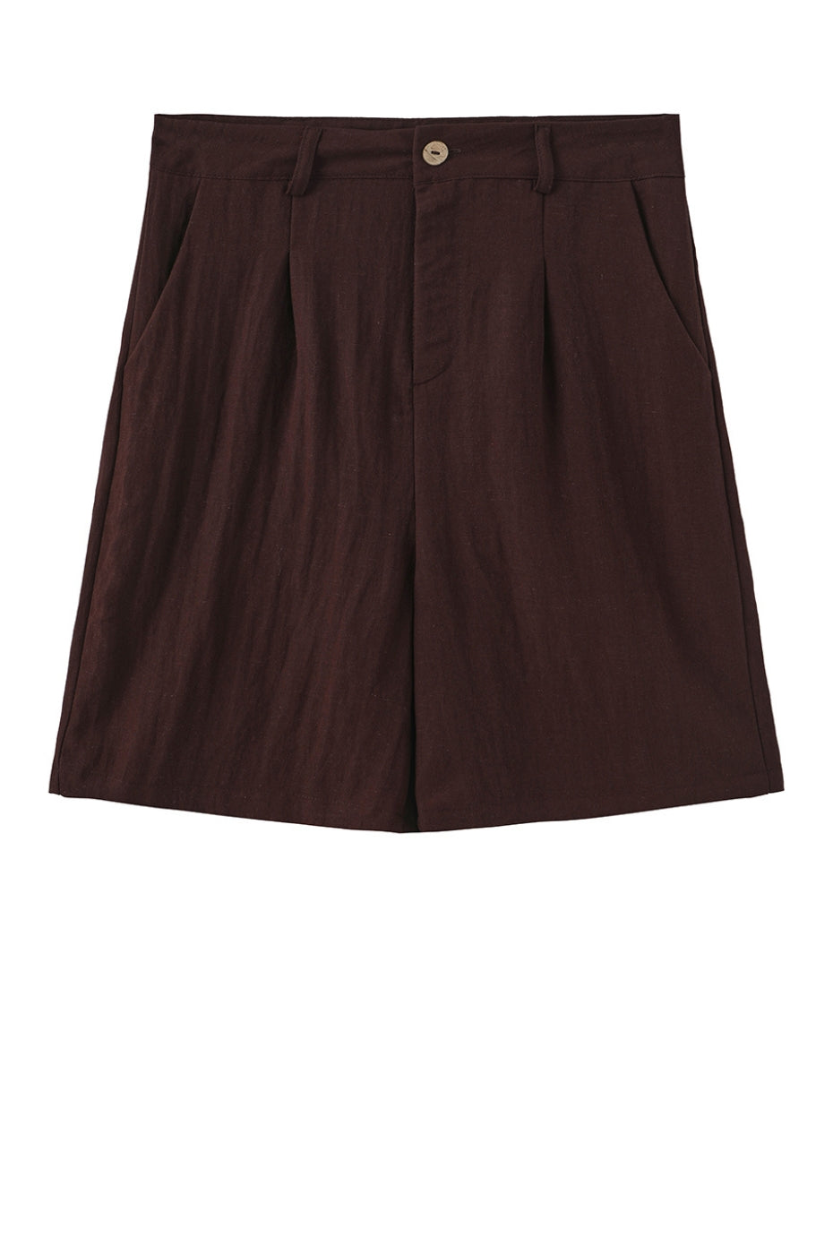 LUXZUZ // ONE TWO Alexandra Shorts Shorts Wine 4090