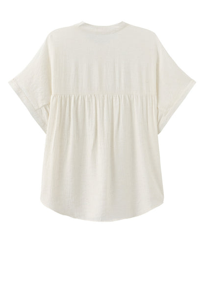 LUXZUZ // ONE TWO Alfrieda Blouse Blouse Cream 7037
