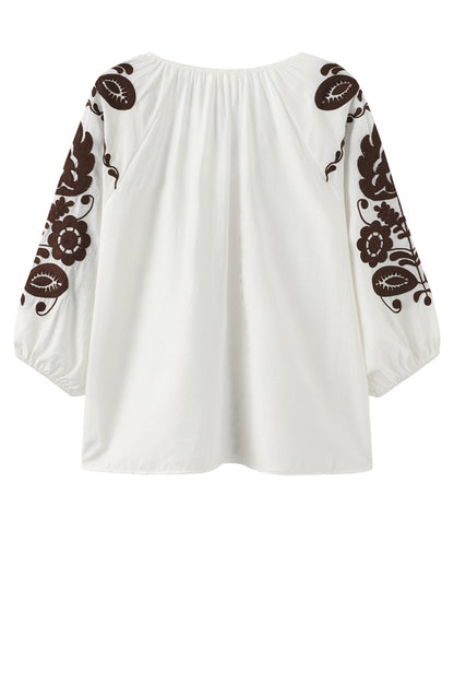 LUXZUZ // ONE TWO Allette Blouse Blouse Cream 7037