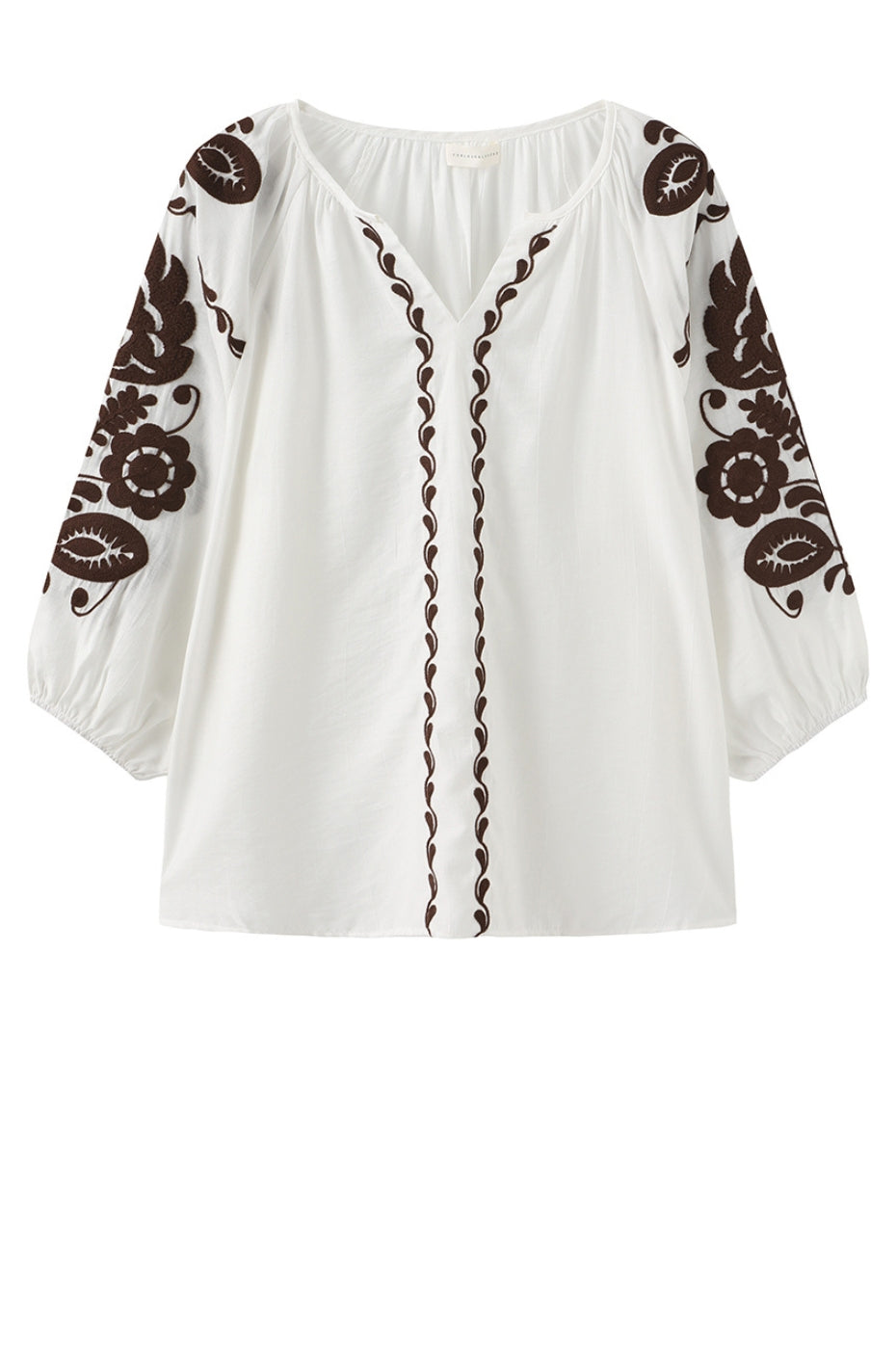 LUXZUZ // ONE TWO Allette Blouse Blouse Cream 7037