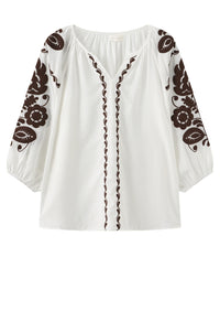 Allette Blouse - Cream