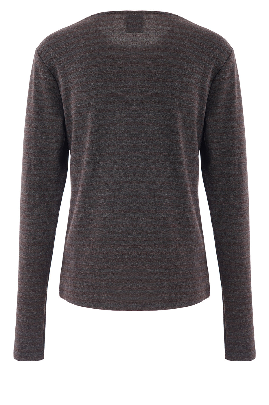 LUXZUZ // ONE TWO Amazig Stripe T-shirt T-Shirt 833 Asphalt