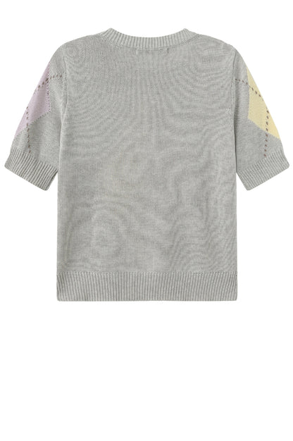 LUXZUZ // ONE TWO Ambrio Knit Knit 808 Light Grey Melange