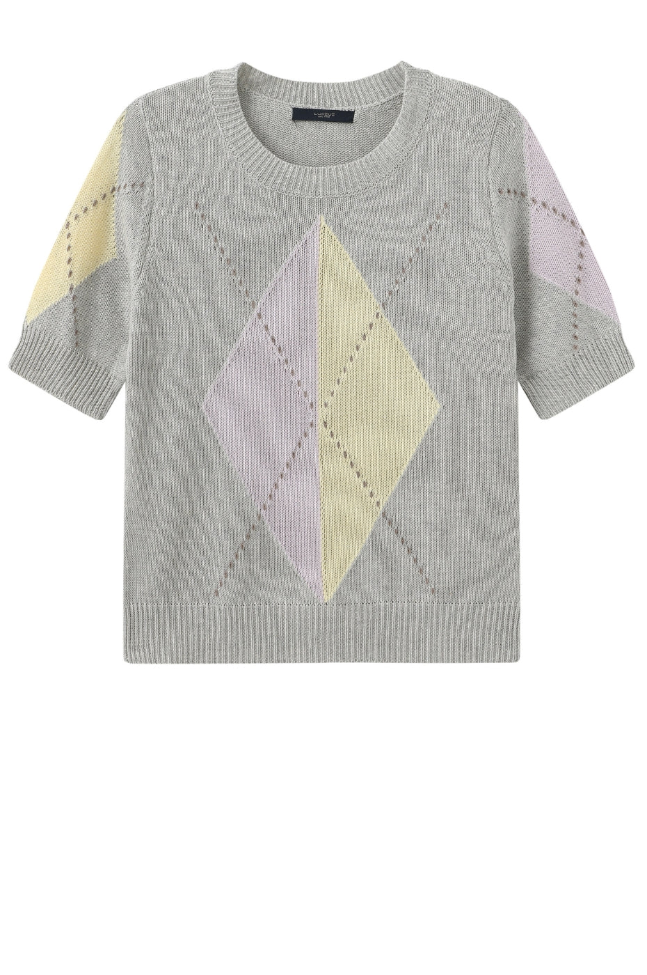 LUXZUZ // ONE TWO Ambrio Knit Knit 808 Light Grey Melange