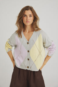 Ambrosia Knit - Light Grey Melange