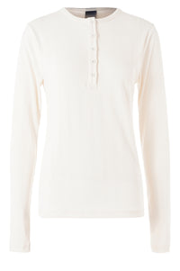 Ambutto Pointelle T-shirt - Ecru