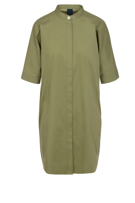 LUXZUZ // ONE TWO Amina Dress Dress 627 Pesto Green
