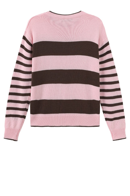 LUXZUZ // ONE TWO Aminah Knit Knit 322 Pink Lady