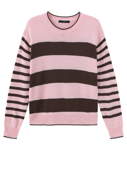 LUXZUZ // ONE TWO Aminah Knit Knit 322 Pink Lady