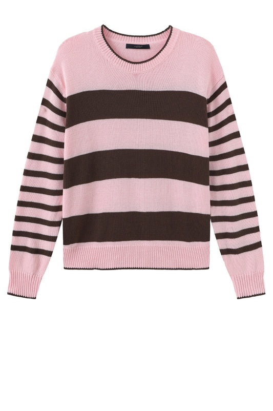LUXZUZ // ONE TWO Aminah Knit Knit 322 Pink Lady