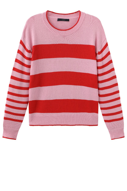 LUXZUZ // ONE TWO Aminah Knit Knit 349 Flame Scarlet