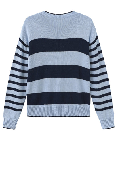 LUXZUZ // ONE TWO Aminah Knit Knit 501 Cerulean Blue
